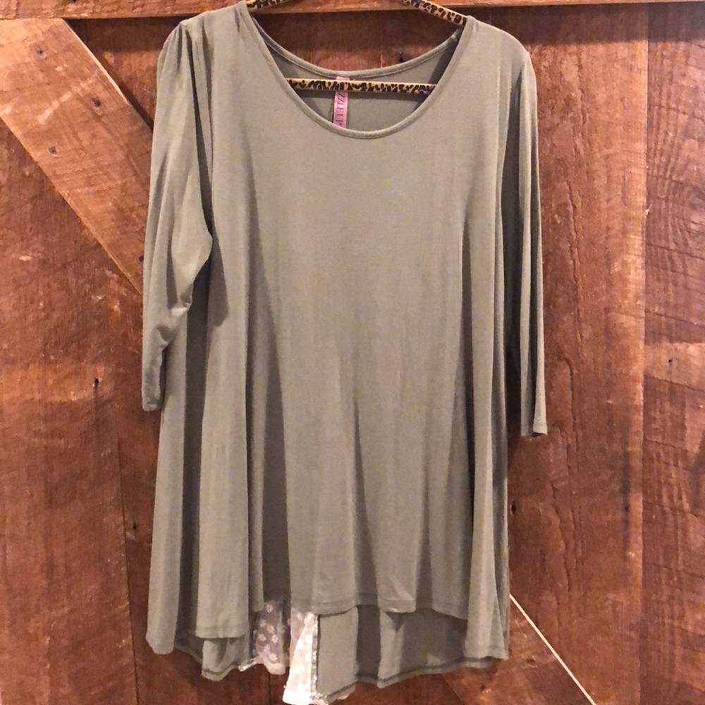 Olive Green High-Lo Top M